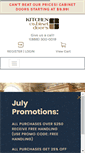 Mobile Screenshot of kitchencabinetdoors.com